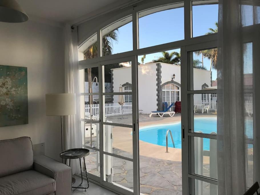 Lovely Villa - Pool Front, Private Roof Terrace, Wifi Fiber Optic Corralejo Buitenkant foto
